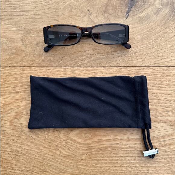 PRADA - VPR 18H Tortoiseshell Sunglasses in Brown - Picture 2 of 7